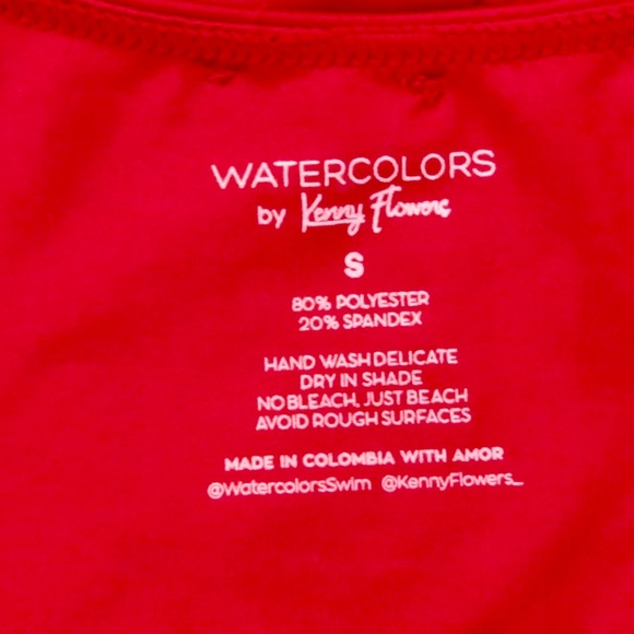 NEW! Kenny Flowers THE CALI Underwire Bikini Top and Bikini Set Red SZ S - Picture 14 of 16